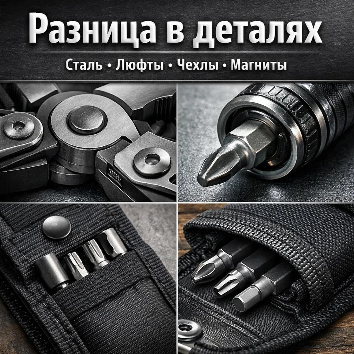 Сравнение мультитулов Daicamping и KaiRox