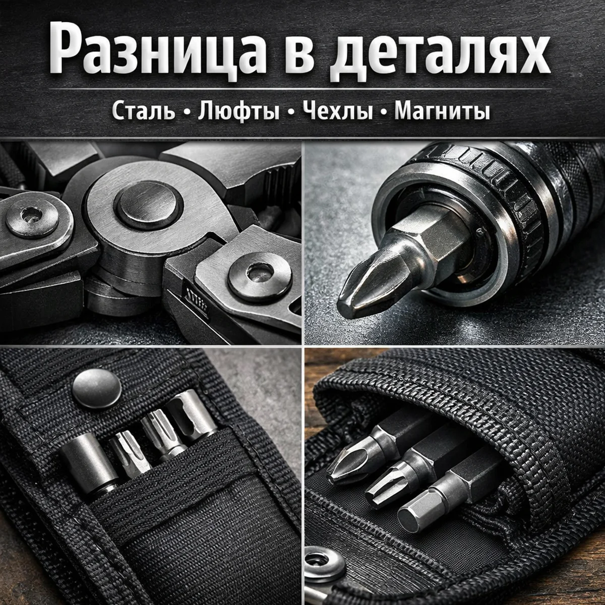 Сравнение мультитулов Daicamping и KaiRox